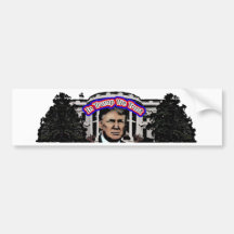 In Trump We Trust Bumper Sticker