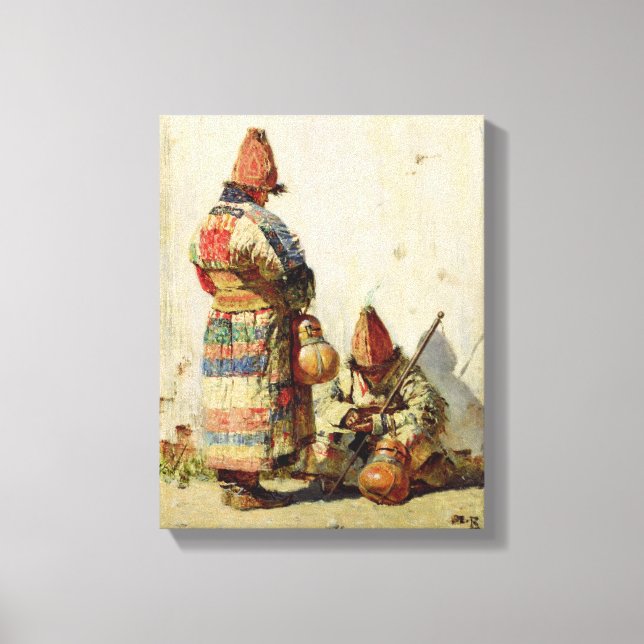 In Turkestan Canvas Print (Front)