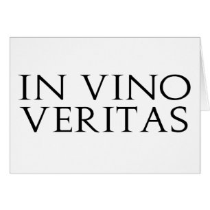 In vino veritas carte
