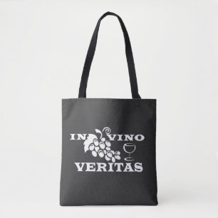 In vino veritas tote bag