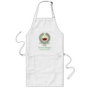 In Wine Is Truth Long Apron