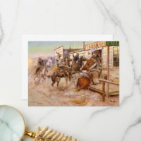 In Without Knocking by Charles Marion Russell