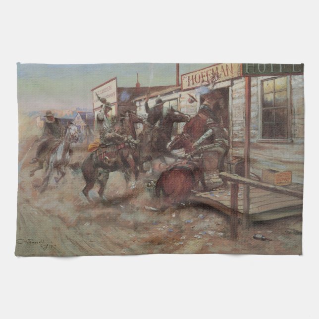 In Without Knocking Kitchen Towel (Horizontal)