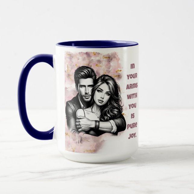 In Your Arms With You Mug (Left)