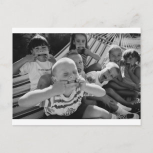 In your face postcard