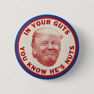 in your guts 2 inch round button