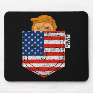 In Your Pocket Usa Election Trump For 2024 4th Of Mouse Pad