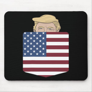 In Your Pocket Usa Election Trump For 2024 4th Of  Mouse Pad