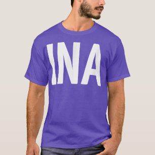 INA Argentina Three Part Design Argentinian Flag T-Shirt