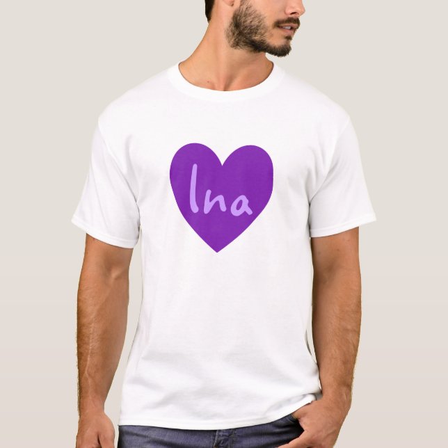 Ina in Purple T-Shirt (Front)