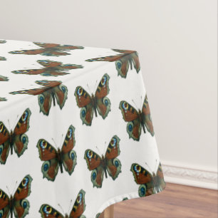 Inachis io - The European Peacock Butterfly Tablecloth