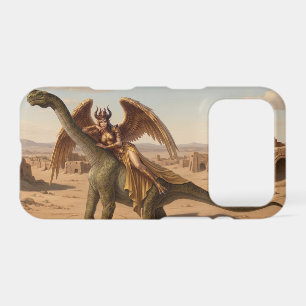 Inanna fantastique avec dinosaure 