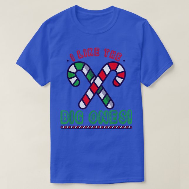 Inappropriate Candy Cane Adult Humor Naughty Women T-Shirt (Design Front)