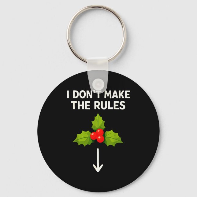 Inappropriate Christmas Shirts Men, Funny Adult Mi Keychain (Front)