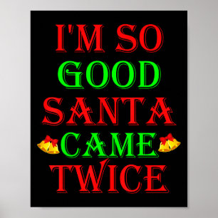 Inappropriate Christmas Shirts Uni Adult Black Sma Poster