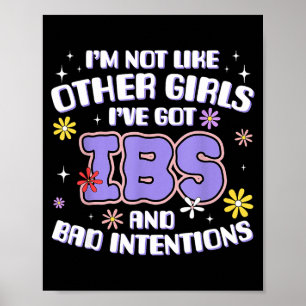 Inappropriate Funny Ibs Meme Embarring Adult Humor Poster