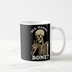 Inappropriate Halloween For Men Women Skeleton  Coffee Mug