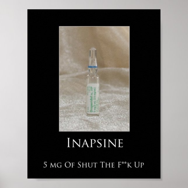 Inapsine Poster (Front)