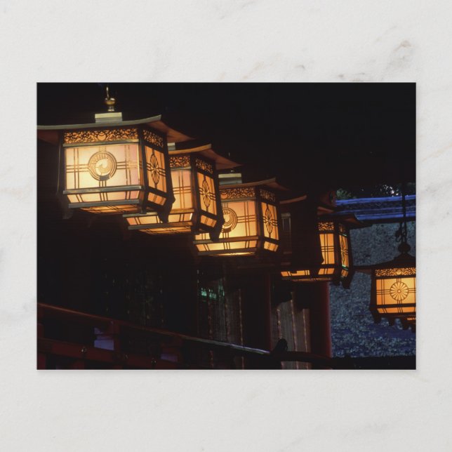 Inari Grand Shrine, Fushimi, Kyoto, Japan Postcard (Front)