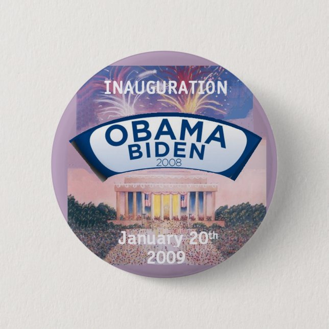 INAUGURAL 2009 Button (Front)