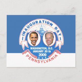 INAUGURAL 2009 Postcard