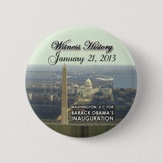 Inaugural 2013 2 inch round button