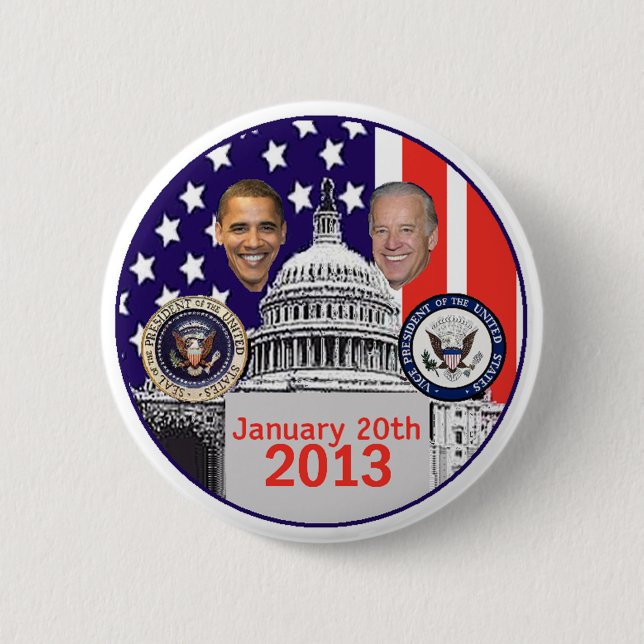 Inaugural 2013 Button (Front)