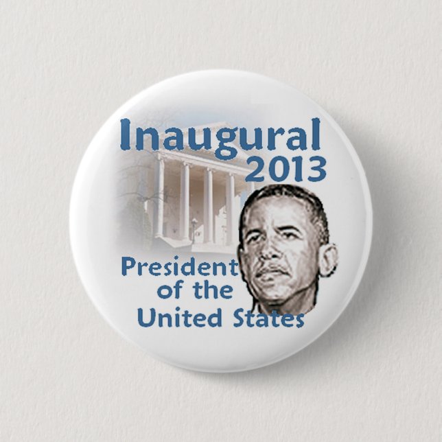Inaugural 2013 Button (Front)