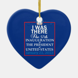 Inaugural 2013 ceramic ornament