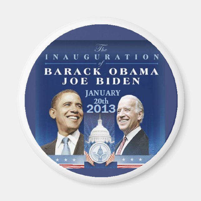 Inaugural 2013 magnet (Front)