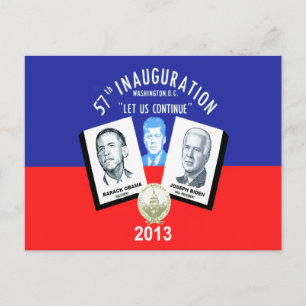 Inaugural 2013 Postcard
