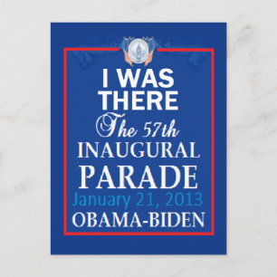 Inaugural 2013 Postcard