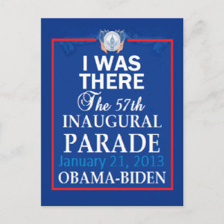 Inaugural 2013 Postcard