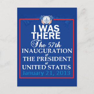 Inaugural 2013 Postcard