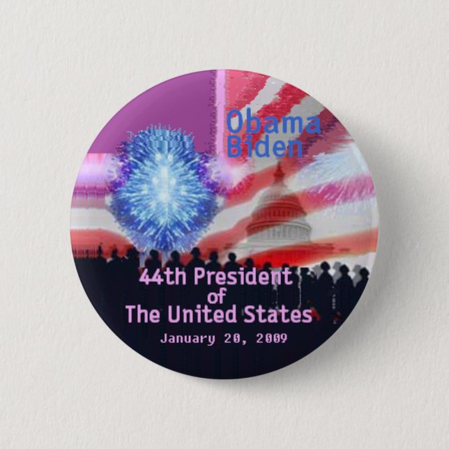 Inaugural 44th Button (Front)