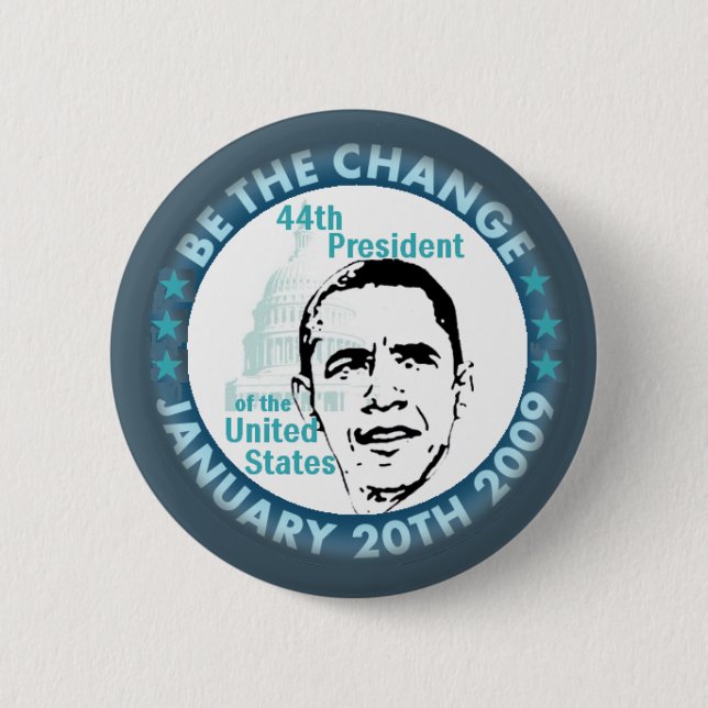 Inaugural 44th Button (Front)