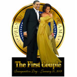 Inaugural Ball Photo Sculpture<br><div class="desc">Gorgeous depiction of  President Barack Obama and First Lady Michelle on photo sculpture art created by Chicago artist Cheryl Daniels.</div>