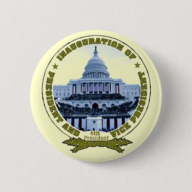 Inaugural Button (Front)