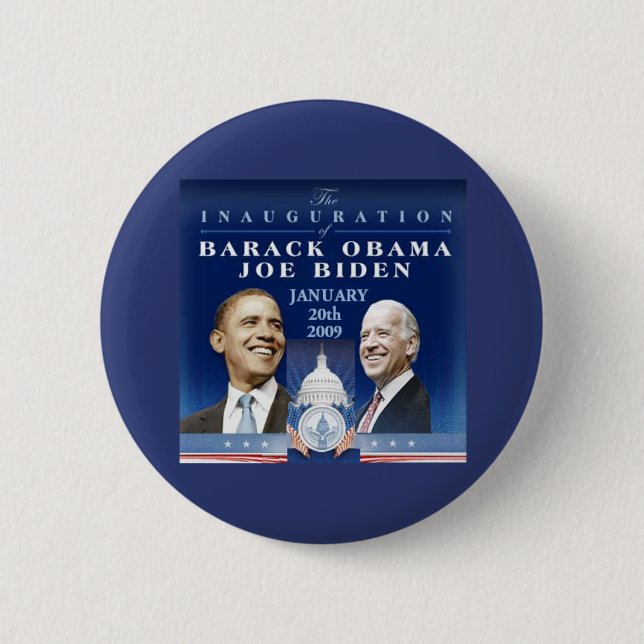 Inaugural Capitol Button (Front)