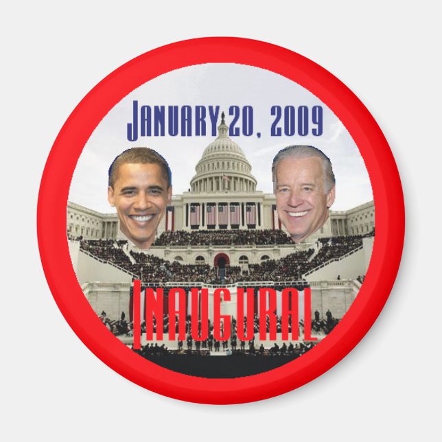 INAUGURAL Capitol Magnet (Front)