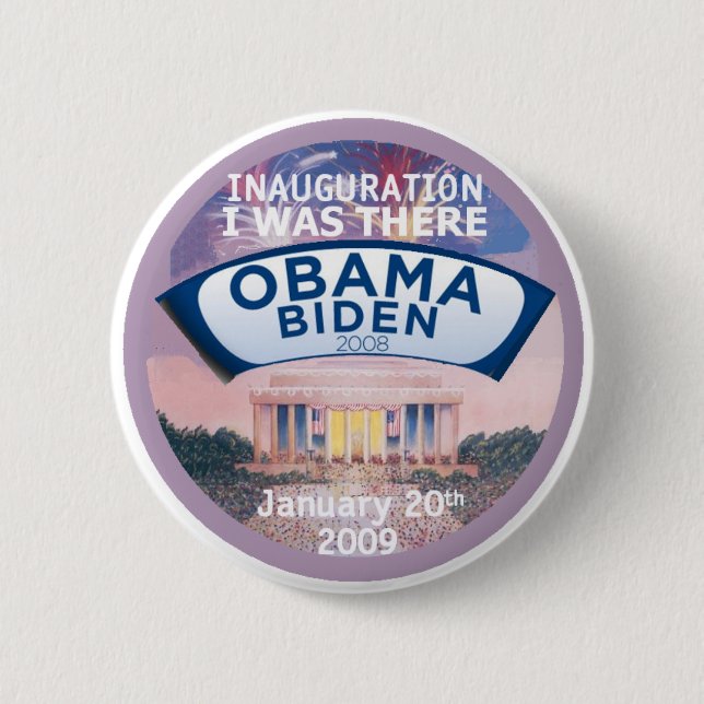 Inaugural I Was There Button (Front)