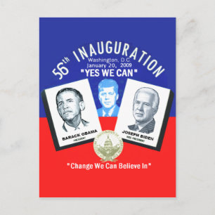 Inaugural JFK Postcard