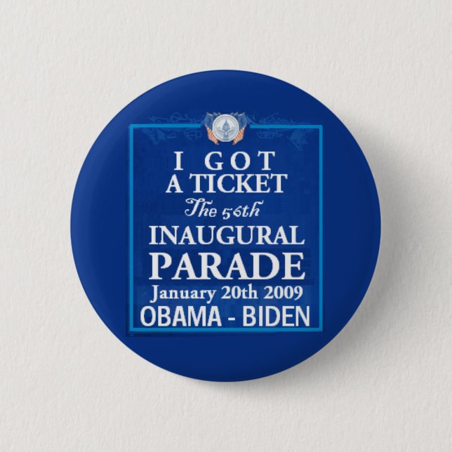 Inaugural Parade Button (Front)