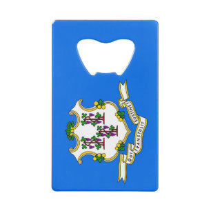 Inaugurateur de bouteilles en acier avec drapeau d