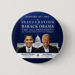 Inauguration 2009 2 inch round button