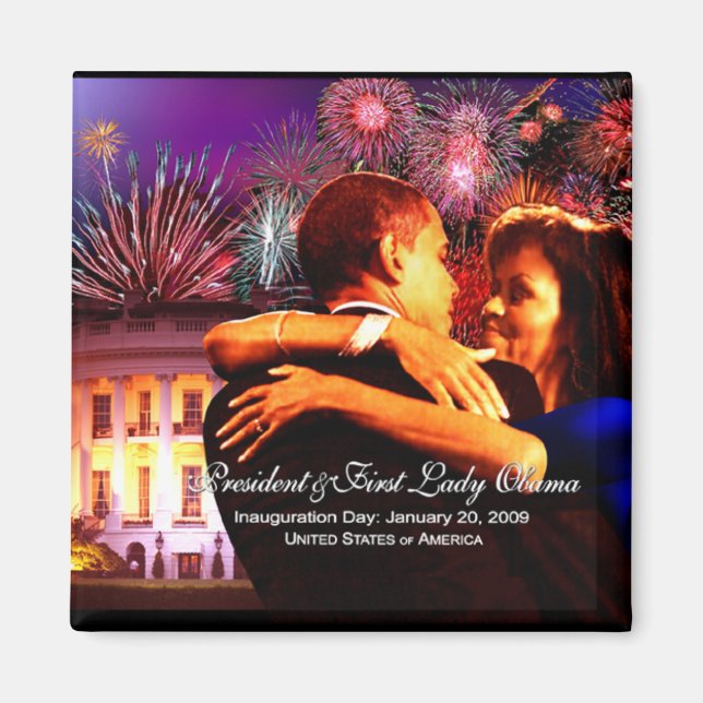 Inauguration Celebration Magnet (Front)