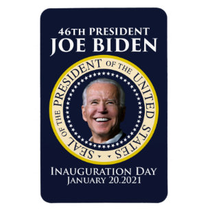 Inauguration day 2021 president Biden Magnet