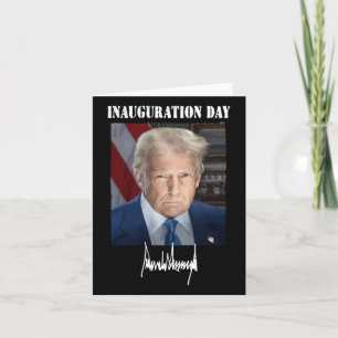 Inauguration Day 2025 – Donald Trump Presidential  Card
