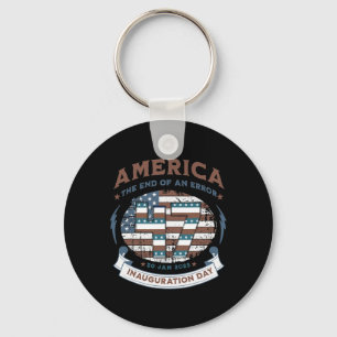 Inauguration Day 2025 Trump 47th The End Of An Err Keychain