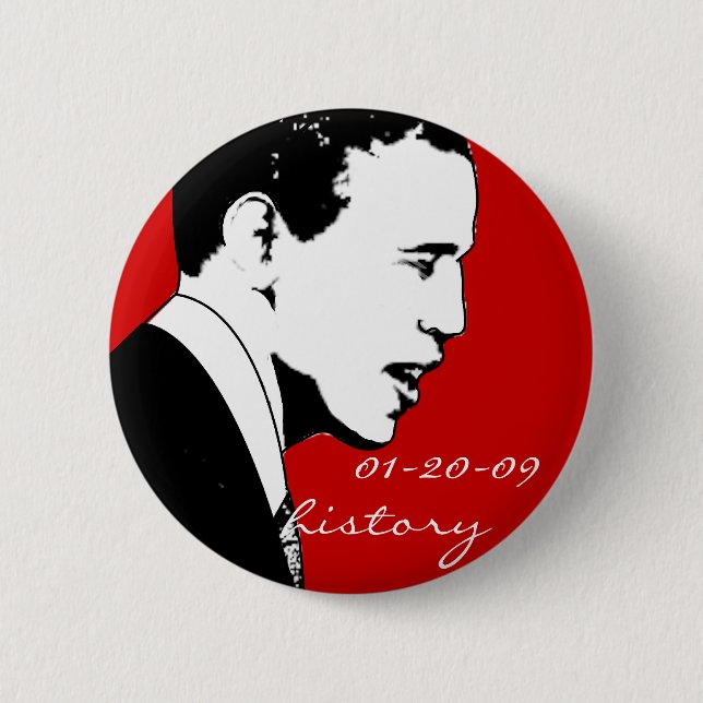 Inauguration Day 2 Inch Round Button (Front)